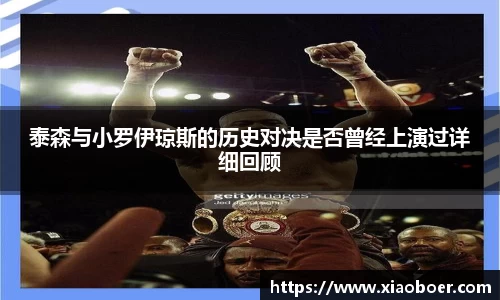 泰森与小罗伊琼斯的历史对决是否曾经上演过详细回顾